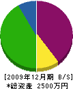 山田電工 貸借対照表 2009年12月期