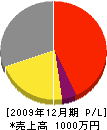 大塚工務店 損益計算書 2009年12月期