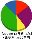 河嶋電機工業所 貸借対照表 2009年12月期