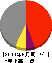 日興電気工業 損益計算書 2011年6月期