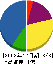 谷本建設工業 貸借対照表 2009年12月期