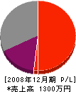 平野ペイント 損益計算書 2008年12月期