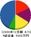 大昭造園 貸借対照表 2008年12月期
