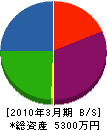 東亜 貸借対照表 2010年3月期