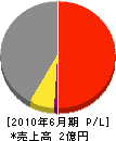 美祢開発工務店 損益計算書 2010年6月期