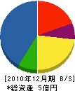 沖田木材産業 貸借対照表 2010年12月期