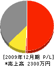 藤本住宅 損益計算書 2009年12月期