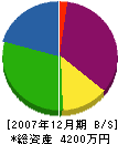 平野木工所 貸借対照表 2007年12月期