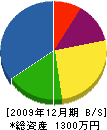 出穂建築事務所 貸借対照表 2009年12月期