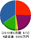 伊藤産業 貸借対照表 2010年6月期