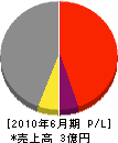 伊与田組 損益計算書 2010年6月期