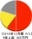 湯沢土建 損益計算書 2010年12月期