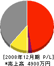 琉球オーエム 損益計算書 2008年12月期