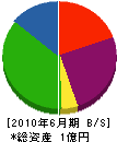 宮嶋建設工業 貸借対照表 2010年6月期