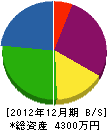 須藤工業所 貸借対照表 2012年12月期