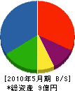 ヤマタケ 貸借対照表 2010年5月期