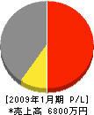 菅野電気 損益計算書 2009年1月期