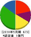 阿讃土木工業 貸借対照表 2010年5月期