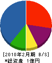藤新開発 貸借対照表 2010年2月期