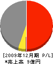 竹内工務店 損益計算書 2009年12月期