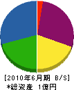 小嶋工業 貸借対照表 2010年6月期