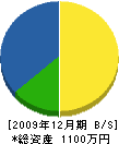平山土木工業 貸借対照表 2009年12月期