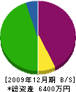 岩本産業 貸借対照表 2009年12月期