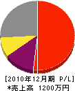 石澤電気 損益計算書 2010年12月期