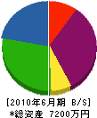 （名）山田工業 貸借対照表 2010年6月期