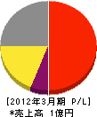 長野索道 損益計算書 2012年3月期