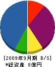 栄和リサイクル 貸借対照表 2009年9月期