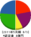エヌメック東日本 貸借対照表 2011年5月期