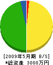 古澤建設 貸借対照表 2009年5月期