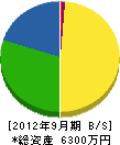平塚農園 貸借対照表 2012年9月期