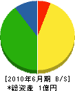 神奈川アルミ建材 貸借対照表 2010年6月期