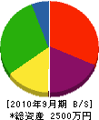 ツジムラ工芸 貸借対照表 2010年9月期