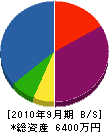武藤造園 貸借対照表 2010年9月期