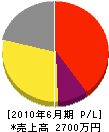 飯田電気 損益計算書 2010年6月期