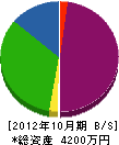イズミ総合システム 貸借対照表 2012年10月期
