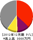 辻村土建 損益計算書 2012年12月期