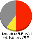 松永組 損益計算書 2009年12月期