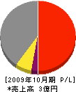 橋本建設 損益計算書 2009年10月期