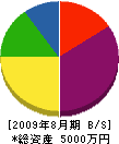 弘和電気工業 貸借対照表 2009年8月期