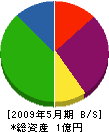 佐藤産業 貸借対照表 2009年5月期