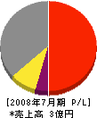 熊本建設工業 損益計算書 2008年7月期