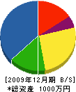 長野興産 貸借対照表 2009年12月期