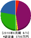 ヤマイチ上田商店 貸借対照表 2010年6月期