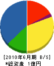 石川工務店 貸借対照表 2010年6月期