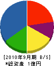 山本電気 貸借対照表 2010年9月期