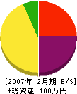 松永産業 貸借対照表 2007年12月期